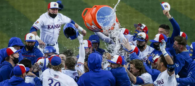 Jayhawks Walk-Off in Home Opener Over Bluejays Image