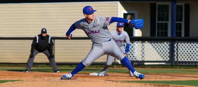 Kansas Drops Pitcher's Duel, 2-1 Image