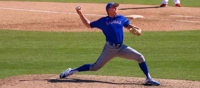 Jayhawks Earn 9-3 Victory In Game One Against Ball State Image