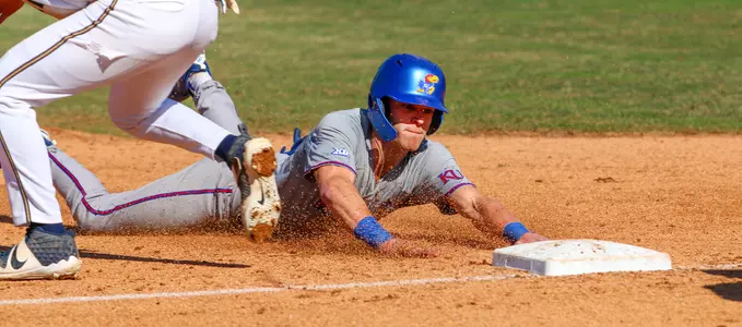 Kansas Routs Charleston Southern In First Game Of Doubleheader, 13-4 Image