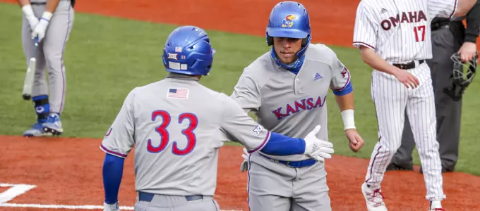 Kansas Splits Doubleheader with Omaha Image