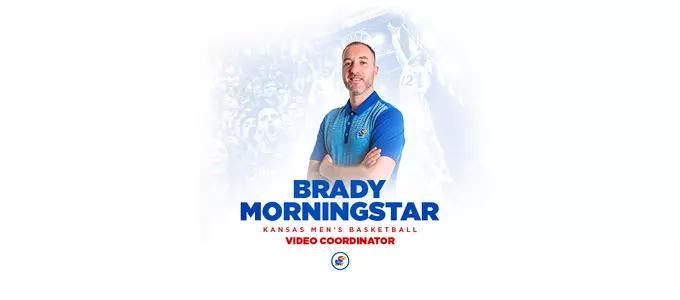 Brady Morningstar Joins Kansas Men’s Basketball Staff as Video Coordinator Image