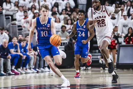 No. 6 Kansas Falls to Texas Tech, 79-50 Image