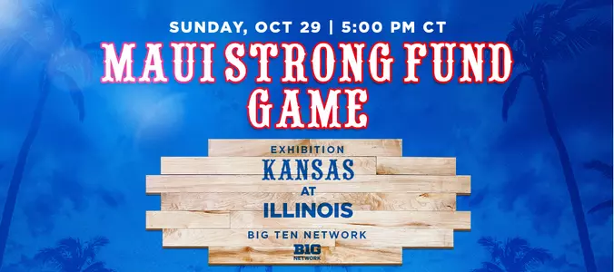 Kansas to Travel to Illinois for Charity Game Benefiting Maui Wildfire Relief Efforts Image