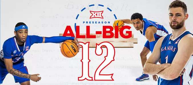 Kansas Trio Named Preseason All-Big 12 Image