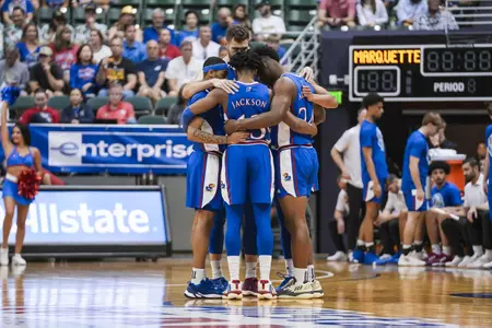 No. 1 Kansas to Match up With No. 7 Tennessee for Third-Place Contest in Hawaii Image