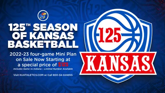Kansas Men’s Basketball to Celebrate 125 Years in 2022-23 Image