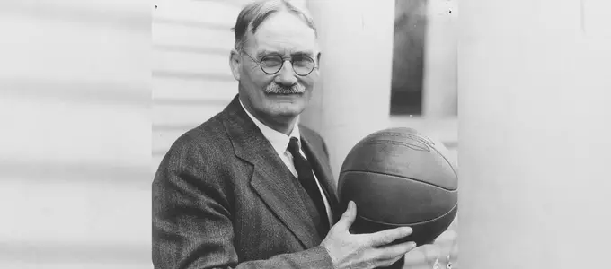 Dr. James Naismith Named to the Missouri Valley Conference Hall of Fame Image