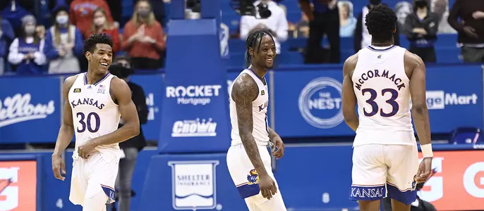 Kansas Cruises to 78-66 Win Over No. 23 Cowboys Image