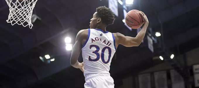 Jayhawks Rout Pittsburg State in Final Exhibition Image