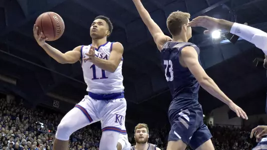 No. 1 Jayhawks surge in second half, top Washburn 79-52 Image