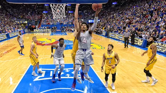 Graham’s career night leads No. 2 Kansas past Toledo, 96-58 Image