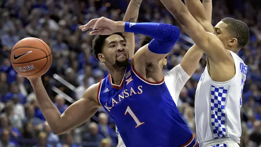 Second half surge lifts Wildcats past Jayhawks, 71-63 Image