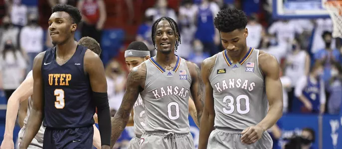 Jayhawks Use Big Second Half to Overcome UTEP, 67-62 Image