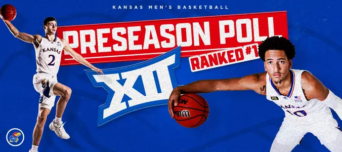 Jayhawks are the Big 12 Preseason Favorite in Coaches’ Poll Image