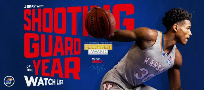 Agbaji Named to Jerry West Shooting Guard of the Year Watch List Image
