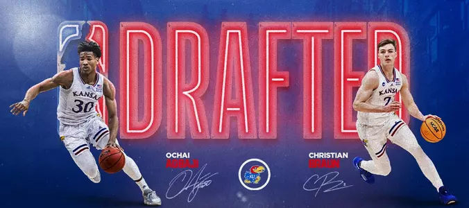 Kansas Duo Selected in the 2022 NBA Draft Image