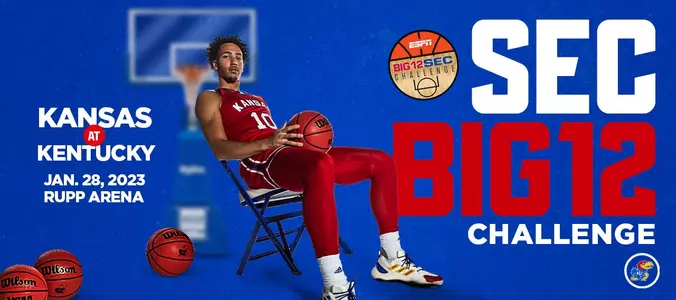 Kansas Travels to Kentucky for 2023 SEC/Big 12 Challenge Image