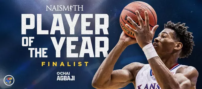 Ochai Agbaji Named a Naismith Trophy Finalist Image