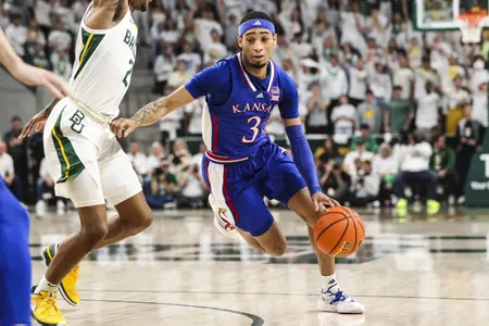 Kansas Drops Road Test at No. 15 Baylor, 82-74 Image