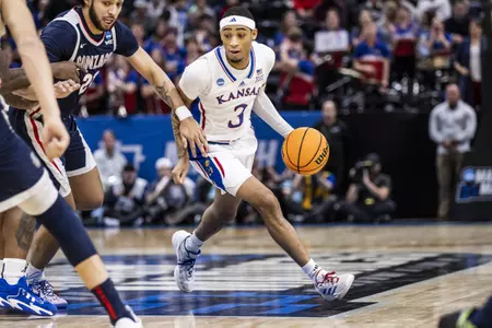 No. 4 Seed Kansas Falls to No. 5 Seed Gonzaga in the Second Round, 89-68 Image