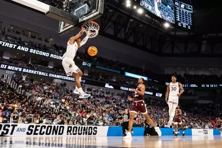 Kansas Rolls Past Texas Southern in NCAA Tournament First Round, 83-56 Image