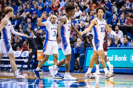 No. 9 Kansas Rolls Past Texas Southern 87-55 Image