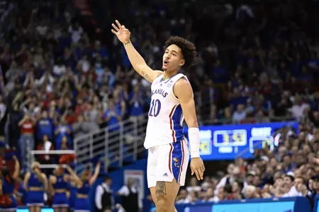 Strong Start Lifts Jayhawks to 82-59 Win Image