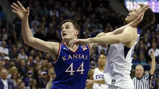 No. 10 Kansas holds off No. 16 TCU, 88-84 Image