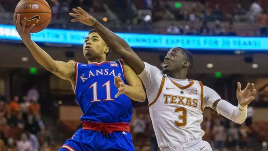 Longhorns outlast Jayhawks, 73-63 Image