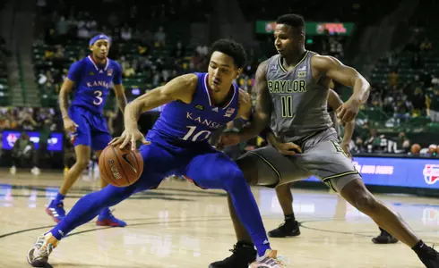 Kansas Falls to No. 2 Baylor, 69-77 Image