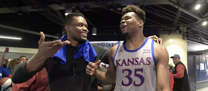 Jayhawks Dominate Oklahoma State, 83-58 Image