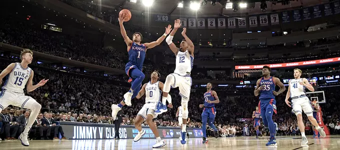 No. 3 Kansas upended by No. 4 Duke, 68-66 Image