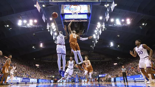 Jayhawks fend off Longhorns, 80-78 Image