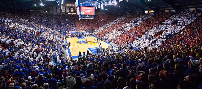 Premium hospitality expanded at Allen Fieldhouse for 2019-20 season; no addition of general alcohol sales Image