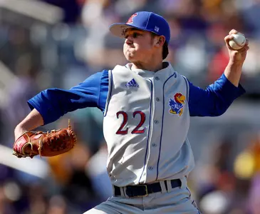 Jayhawks Bounce Back Against Northeastern, 6-4 Image