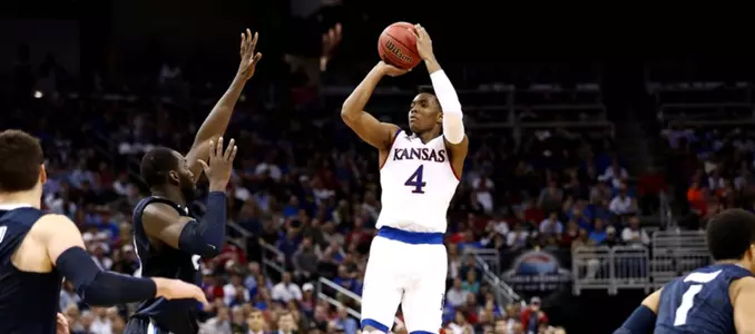 Graham Wins “Shooting for the Stars” at the 12th Annual Rock Chalk Roundball Classic Image