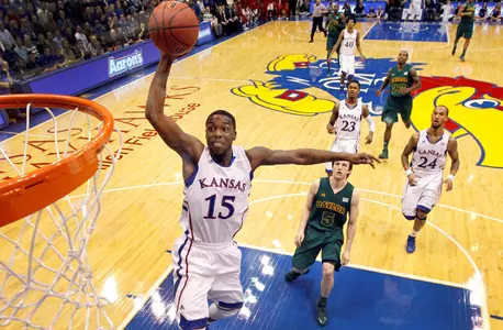 No. 4 Kansas Stifles Baylor to Series-Low Score, 61-44 Image