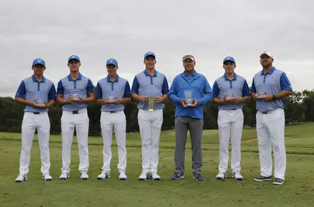 Men's golf dominates to bring home win Image