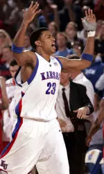 Jayhawks Hang on in Thriller Image