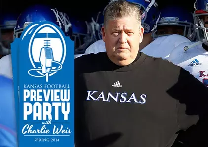 Kansas Football Preview Party With Charlie Weis 2014 Dates Announced Image