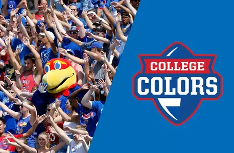 Jayhawk fans encouraged to wear blue on Friday for College Colors Day Image
