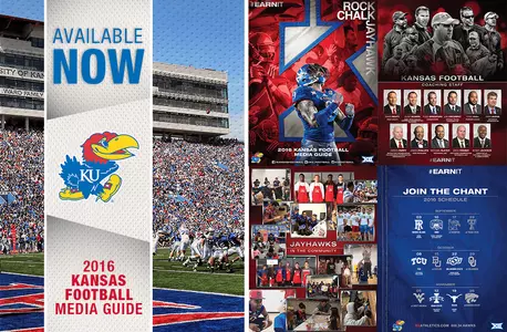 Football Unveils 2016 Media Guide Image