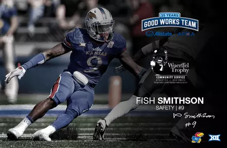 Smithson Tabbed for Wuerffel Trophy and AFCA Good Works Team Watch Lists Image