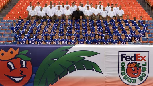 Kansas Athletics to honor 2007 Orange Bowl team, Aqib Talib, Anthony Collins and Mark Mangino at September 2 home-opener Image