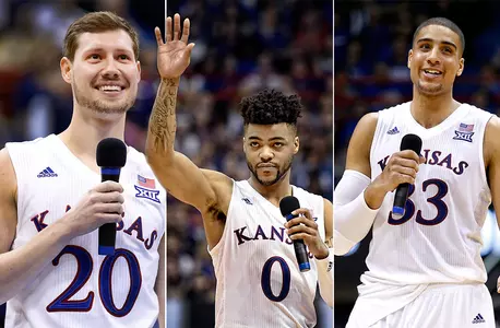 2017 Kansas Basketball Senior Speeches Image