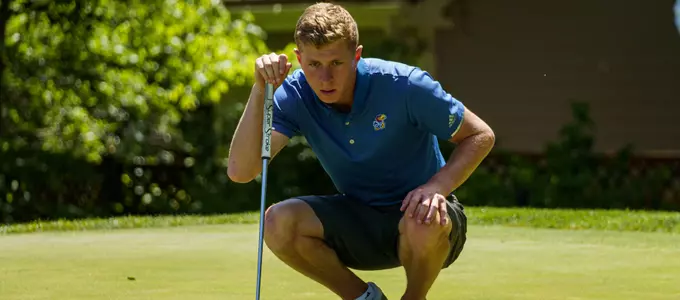 Jayhawks in 6th After Round 1 of NCAA Regionals Image