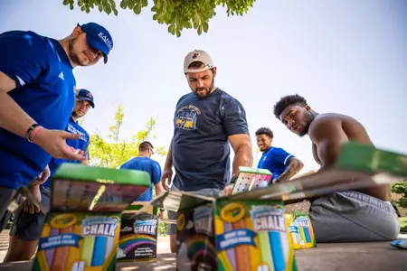 Sam Burt Nominated for 2022 Allstate AFCA Good Works Team Image