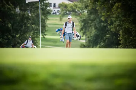 Jayhawks Sit T-7th After Opening Round of the Folds of Honor Collegiate Image