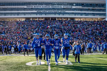 Kansas Set to Take on Arkansas in the AutoZone Liberty Bowl on Dec. 28 Image